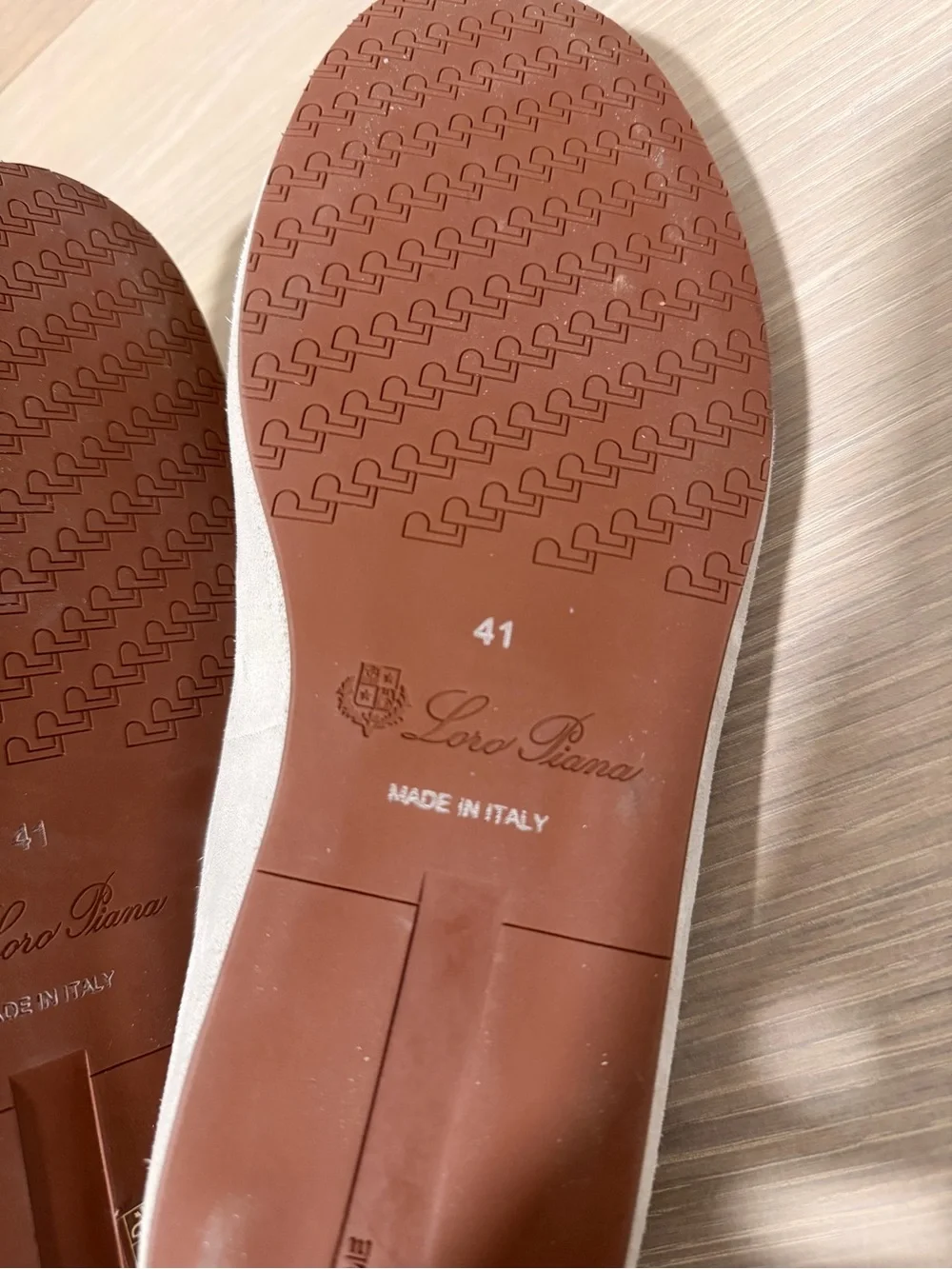 Loro Piana Men’s Beige Suede Slip-On Mules Shoes Size 41 Brand New ( No Box )